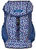 Рюкзак дошкольный Листья, синий  - миниатюра №3